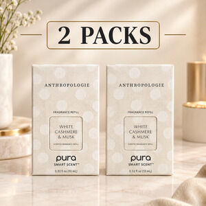 Pura x Anthropologie White Cashmere & Musk – 2 Pack